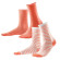 Chaussettes coton bio femme Living Crafts couleur orange