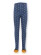 Collants bleu marine à pois pour fille - coton bio gots