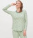 Haut pyjama femme en coton biologique gots