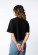 T-shirt court femme en coton bio