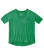 T-shirt écologique vert émeraude pour femme