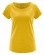 T-shirt jaune curry en chanvre et coton bio