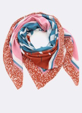 Foulard coloré coton bio femme