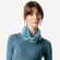 Foulard tour du cou en coton bio couleur bleu