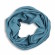 Foulard tour du cou coton bio bleu