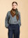 Foulard carré femme en pure laine mérinos