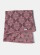 Foulard carré coton bio tons roses