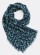 Foulard laine mérinos femme motif panthère