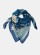 Foulard carré femme en pure laine mérinos