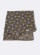 Foulard carré coton bio tons marron