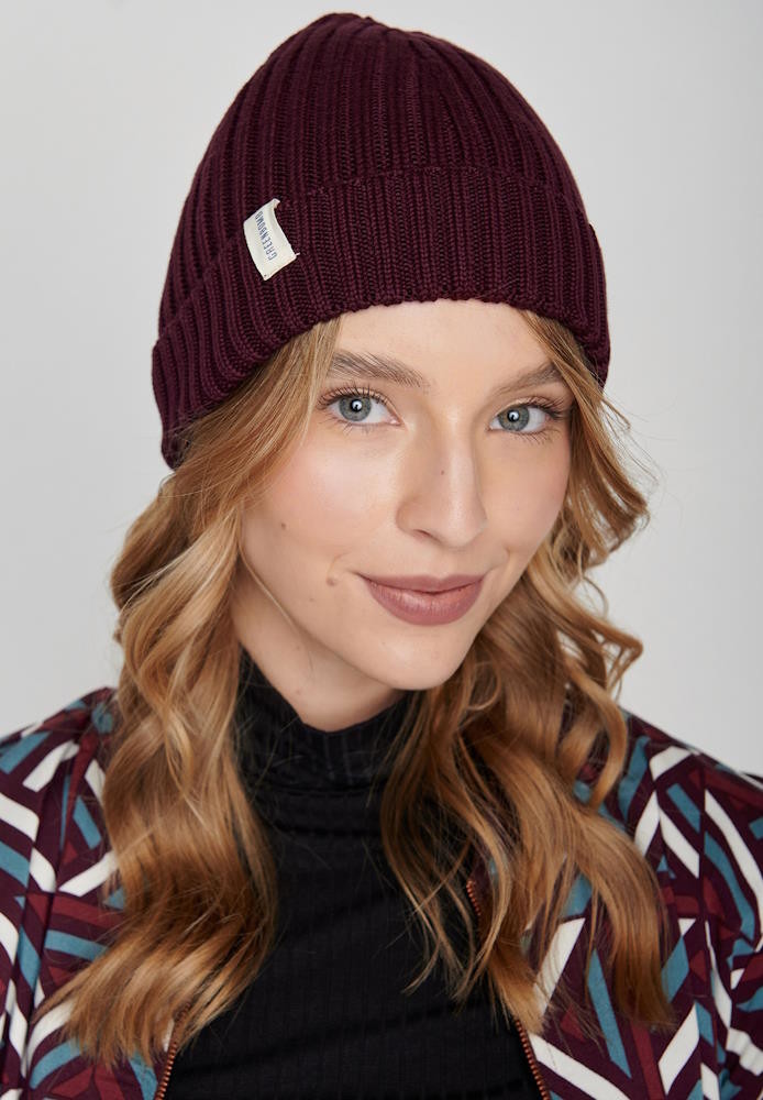 Bonnet en maille de coton bio pour Homme ou Femme