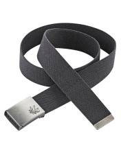 Ceinture vegan chanvre coton bio gris foncé