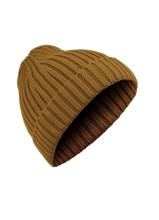 Bonnet coton bio jaune moutarde