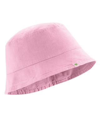 Chapeau chanvre coton bio rose