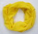 Foulard gaze coton bio jaune