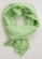 Foulard gaze coton bio vert clair