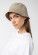 Bonnet coton bio taupe pour femme