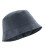 Chapeau chanvre coton bio gris foncé