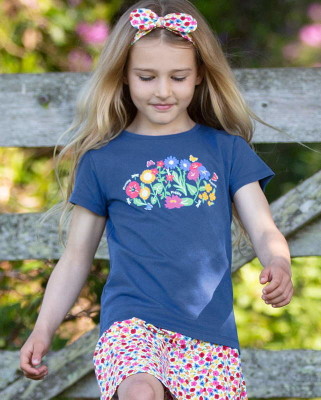 T-shirt coton bio fille qualité supérieure