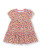 Robe à fleurs pour petite fille - coton bio gots