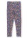 Leggings fille à fleurs en coton bio équitable