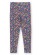 Leggings fille à fleurs en coton bio équitable