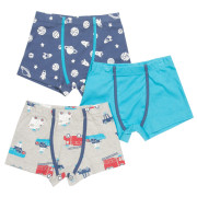 Boxers coton bio garçon motifs espace