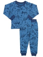 Pyjama motif dinosaures en coton bio