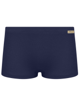 Culotte shorty en coton bio pour fille couleur bleu marine