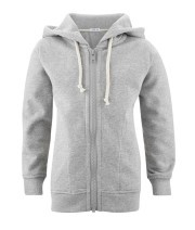 Sweat enfant coton bio capuche et zip