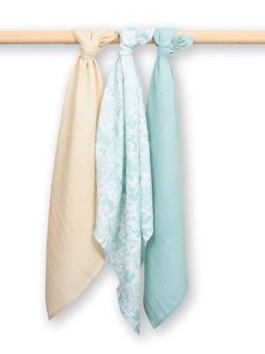 Tissus coton bio bébé mousseline