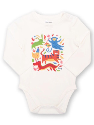 Body coton bio imprimé animaux idéal cadeau