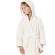 Peignoir de bain enfant en coton bio couleur blanc