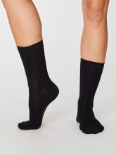 Chaussettes écologiques bambou noires