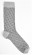 Chaussettes coton bio homme motifs prismes