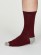 Chaussettes bambou homme couleur aubergine