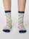Chaussettes bambou rayures et pois