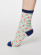 Chaussettes bambou écologique femme pois