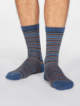 Chaussettes écologiques homme à rayures