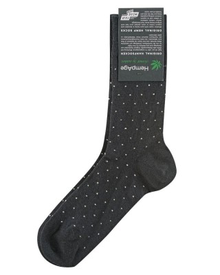 chaussettes écologiques à pois