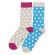 Chaussettes coton bio Kite motif coeurs