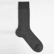 Chaussettes laine naturelle coton bio homme