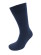 Chaussettes coton bio gots bleu marine