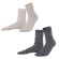 Chaussettes coton bio femme pack de 2