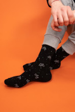 Chaussettes originales pour homme ou femme en coton biologique