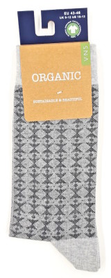 Chaussettes coton biologique homme