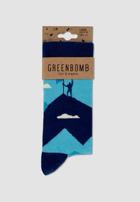 Chaussettes colorées et originales pour homme et femme greenbomb