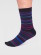 Chaussettes motif rayures pour homme