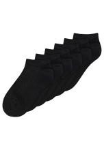 Chaussettes courtes en coton bio noires