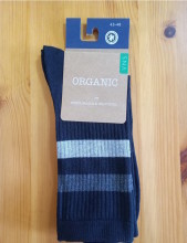 Chaussettes coton bio homme